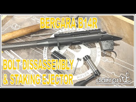 Видео: Bergara B14R - Разборка болта и выталкиватель заклепок