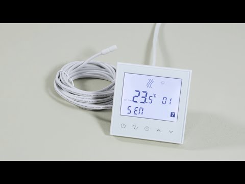 Видео: Конвекторы отопления VITRON. Настройка терморегулятора W-THERM-1 с помощью дисплея