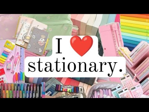 Видео: Вторая часть распаковки канцелярии 