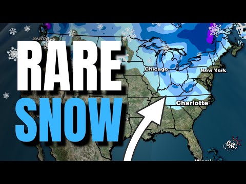 Видео: СНЕГ ДВИГАЕТСЯ НА ЮГ...