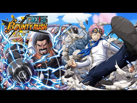 Видео: Тягаем гирю под соканадода!! | Monkey D. Garp/Coby Gameplay | One Piece: Bounty Rush