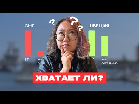 Видео: Зарплаты в ШВЕЦИИ | насколько КОМФОРТНО жить с АЙТИШНОЙ зарплатой? | 🇸🇪
