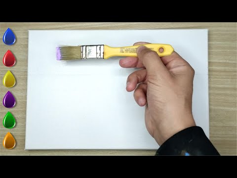 Видео: Эта картина заставит тебя задуматься / Акриловая живопись для начинающих