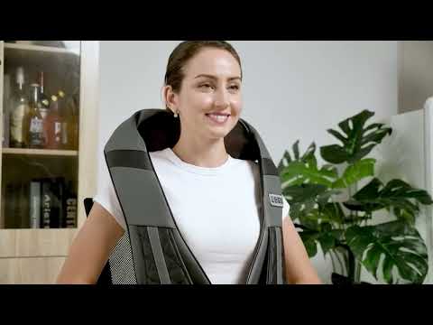 Видео: Массажер для шеи, спины и плеч с микротоковой MIO стимуляцией Dykemann Impact KL-42mio