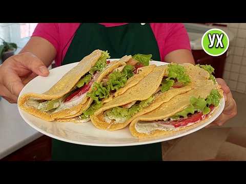 Видео: Блины без грамма муки!  Можно как соленые, так и сладкие👍