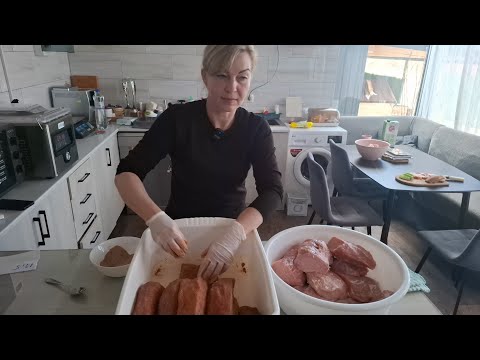 Видео: Сировял в домашніх умовах-це не ковбаса‼️Смакота,та обід Шелудька‼️Рецепт від Петрівни‼️