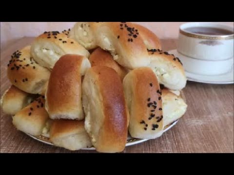Видео: Булочки с творогом на завтрак или перекус Булочки с начинкой в духовке