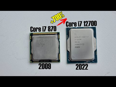 Видео: Как изменилась производительность процессоров Intel за 13 лет?🔥Core i7 870 vs Core i7 12700🔥