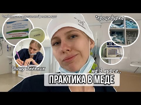 Видео: Практика в больнице на 3 курсе медицинского университета // реанимация хирургического профиля