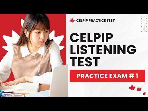 Видео: Пробный тест CELPIP Listening Mock Test 2025 — части 1–3 (Экзамен № 1)