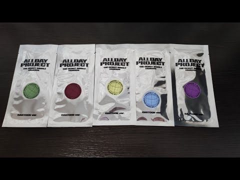 Видео: Распаковка альбома ALLDAY PROJECT / Unboxing ALLDAY PROJECT FAMOUS Album CARTOON ver.