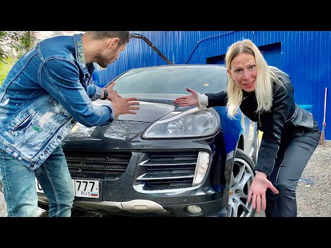 Видео: Купила старый Porsche Cayenne GTS с японским V8 300 сил! Продала Лексус и Поло