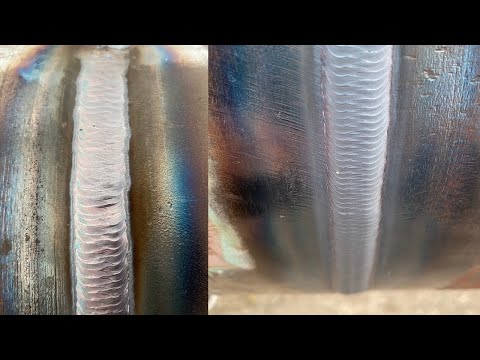 Видео: Сварка TIG Freehand VS Walking The Cup 101!