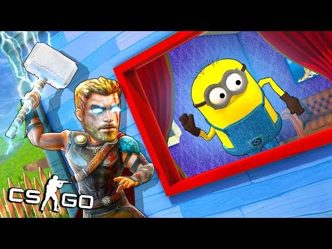 Видео: ОН ДАЖЕ НЕ ВИДИТ, ЧТО ТУТ ТОР! БОЛЬШОЙ МИНЬОН vs ЗЛОЙ ТОР! МАНЬЯК В CS:GO (ВЕСЕЛЫЕ ПРЯТКИ В КС ГО)