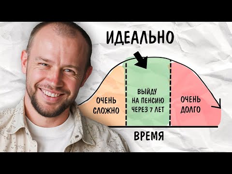 Видео: Как выйти на пенсию за 7 лет (начиная с 0 рублей)