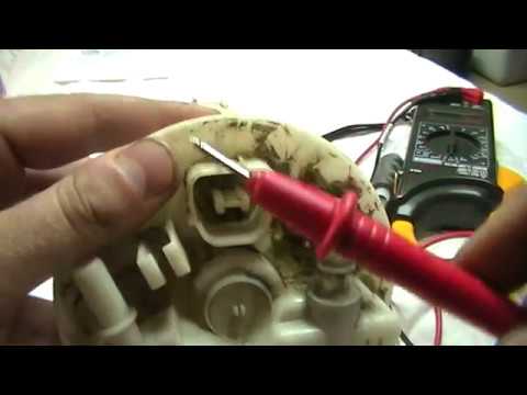 Видео: Лампа уровня топлива, распиновка разъема топливной станции MITSUBISHI SPACE STAR, CARISMA.