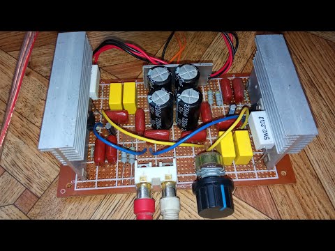 Видео: Усилитель звука на  TDA2050 по схеме итун