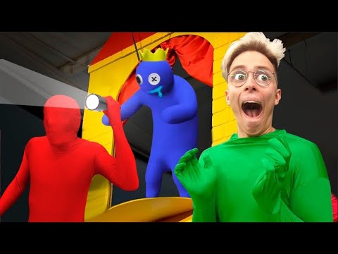 Видео: Камуфляжные ПРЯТКИ от РАДУЖНЫХ ДРУЗЕЙ в Реальной Жизни!  **РАДУЖНЫЕ ДРУЗЬЯ из ROBLOX**