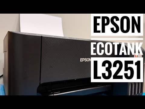 Видео: МФУ для дома. Epson ecotank l3251.  Небольшой обзор и первый запуск.