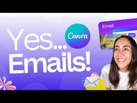 Видео: Canva только что запустила EMAILS (полное руководство)