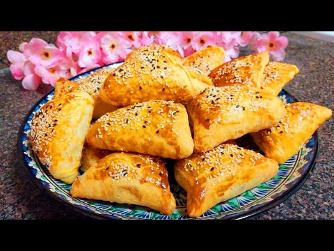 Видео: Рамазон. Ифторлик учун хамири огизда эрийдиган карсилдок сомса тайёрлаш!