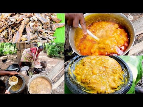Видео: Еда в африканской деревне || ГОТОВИМ Ямовую похлебку (Мпотомпото) – лучшее блюдо для всей семьи