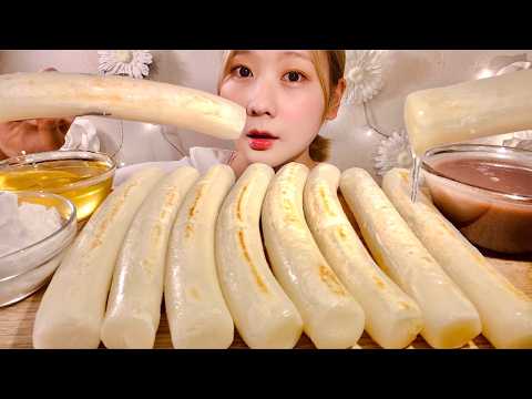 Видео: ASMR Гигантский Ттокпокки каретток【русские субтитры】【Mukbang/ Eating Sounds】