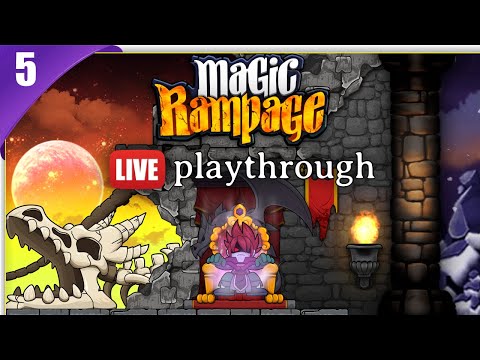 Видео: Magic Rampage [PC] |  Уровни 3-6 - 4-9 на звезду + дерево навыков