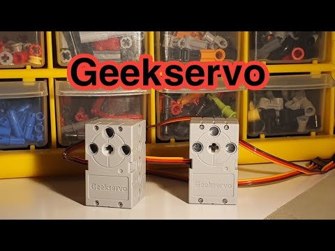 Видео: Обзор на рулевой мотор Geekservo / Lego technic / 2022