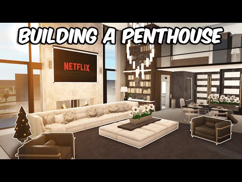 Видео: СТРОИТЕЛЬСТВО ПЕНТХАУСА В БЛОКСБУРГЕ