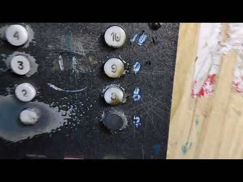 Видео: Дом питерской серии в Орле!⚡ | Лифты КМЗ и МЛЗ 1991 г.в. в спарке, V=1 м/с, г/п 500, 400 кг