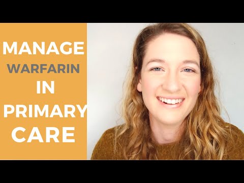 Видео: Управление антикоагуляцией в первичной медицинской помощи: пример для практикующих медсестер