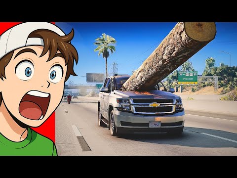 Видео: Самые РЕАЛИСТИЧНЫЕ АВАРИИ в BeamNG Drive! (Реакция)
