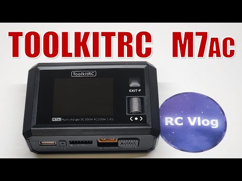 Видео: Toolkitrc M7AC. Компактное зарядное устройство со встроенным блоком питания
