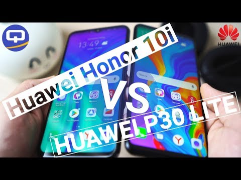 Видео: Сравнение Huawei P30 Lite и Huawei Honor 10i / QUKE.RU /