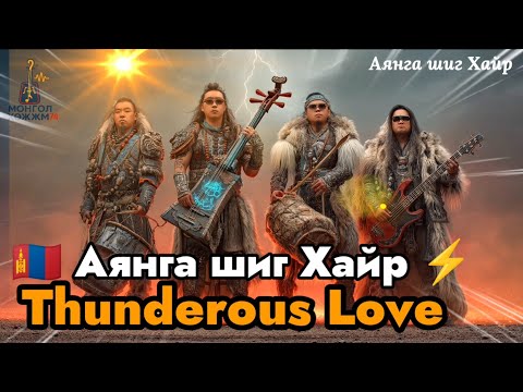 Видео: 🇲🇳 МонголХөгжим - Аянга шиг Хайр | Thunderous Love ⚡ Epic Mongolian Rock (The Hu Style)