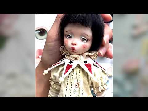 Видео: Как создать образ авторской куклы, какой пластик выбрать и другие советы начинающим куклоделам.