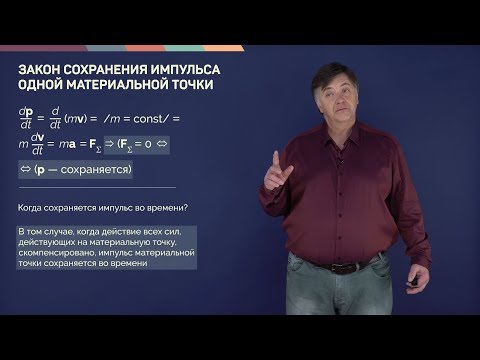 Видео: 3.1. Роль законов сохранения в механике | Динамика | Александр Чирцов | Лекториум