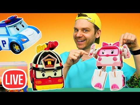 Видео: Хэлпмэн и игрушки! 🔴 ОНЛАЙН видео про машинки и игры для мальчиков