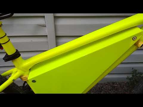 Видео: Ящик кейс короб для аккумулятора на электро велосипед.продам этот велосипед.