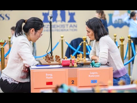 Видео: 4-е туры "Больших швейцарок" ФИДЕ в узбекском Самарканде. Самые интересные партии воскресного дня.