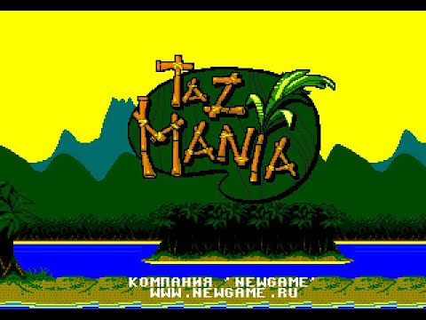 Видео: Taz-Mania (No Damage) Playthrough (Sega) / Прохождение (Без Повреждений)