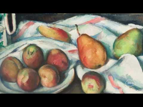 Видео: Поль Сезанн «Персики и груши» 1895  xолст, масло