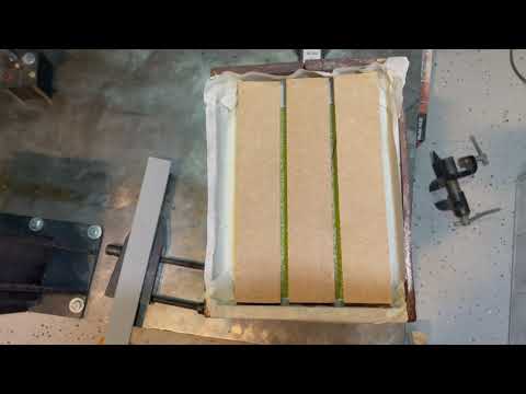 Видео: E06 ЧПУ фрезер из поверочной плиты. Тест заливки бетоном