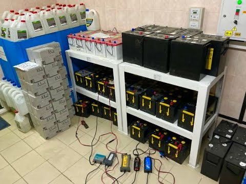 Видео: Заряд аккумуляторов СТ190 Ач, с помощью АЗУ: GYS, BOSCH, CTEK, MASTERVOLT, VICTRON