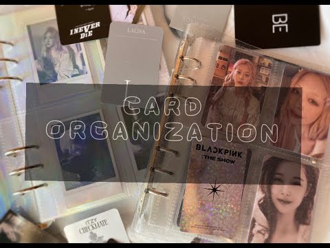 Видео: 📓 Организация карт в биндере : Blackpink, Itzy, Bts /Organization of kpop cards in a binder ~ 3📓