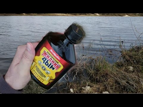 Видео: Жидкий дым прикормка, РЫБА ДУРЕЕТ ИЛИ ФИГНЯ? Реакция рыбы на жидкий дым, подводная съемка