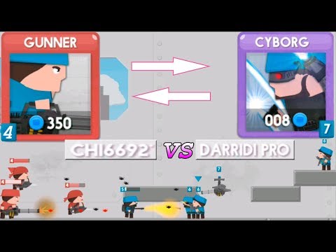 Видео: Clone Armies! DarRidi vs Chi6692 - Армия клонов! читер в клонах \ война клонов - 2d games