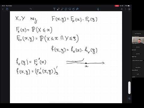 Видео: 7. Yet another matstat: многомерные и условные распределения