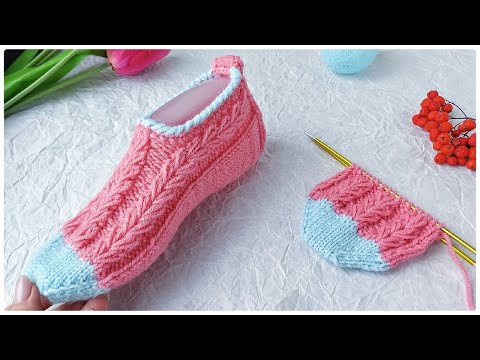 Видео: БЕСШОВНЫЕ СЛЕДКИ СПИЦАМИ. Подробный мастер-класс.